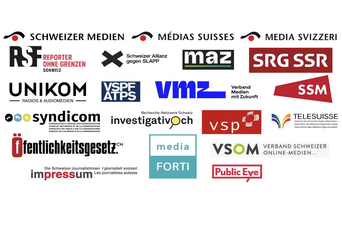 Logos Allianz Pressefreiheit