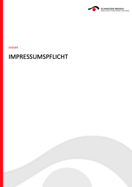 Impressumspflicht